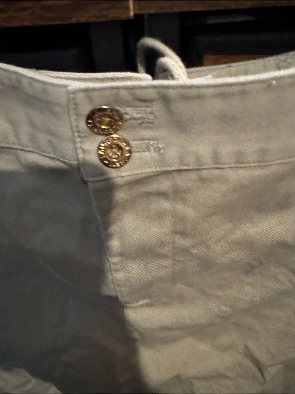 Men's Khaki Cotton Chino Skirt 22W Women’s